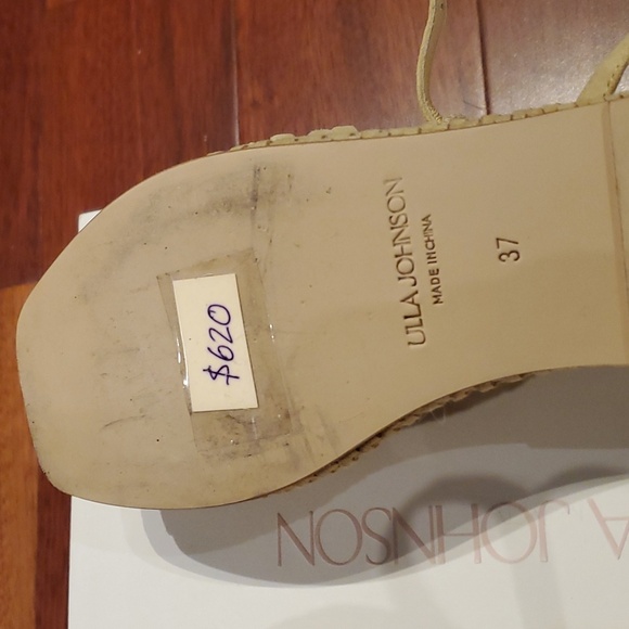 Ulla Johnson new (worn in store) woven sandals - Picture 2 of 4